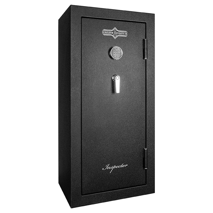 Surelock Security Inspector 24 287lbs 24-Gun 55"x26"x20" Gun Safe #350024BL
