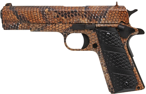 Iver Johnson Arms 1911A1 1911 A1 Rattlesnake Government Size 45 ACP 8+1 5" 1911A1 1911A1 RATTLESNAKE