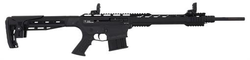 Iver Johnson Arms 410 Gauge Semi-Auto 3" 5+1 20" Black Oxide Steel Barrel, Black Aluminum Receiver w/Picatinny Rail, Black Adj Cheekrest Polymer Stock, Picatinny Rail Forend, Polymer Grip MF410