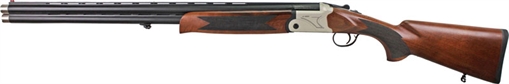 IVER JOHNSON 600LW O/U 12GA 3" 30"VR CT-5 SILVER/BLACK WALNUT IJ60012LW30S