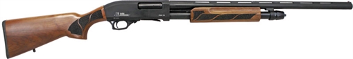 IVER JOHNSON PUMP 20GA. 3" 26"VR CT-5 BLACK WALNUT PAS20WOOD26