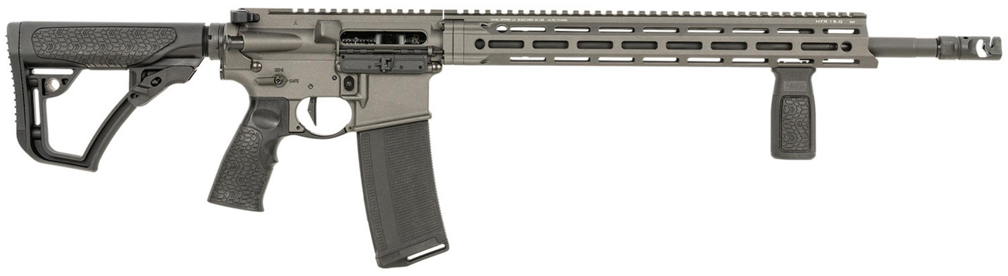 Daniel Defense DDM4V7 Pro Semi-Auto Rifle 0212810739047, 5.56 NATO, 18", 6 Position w/SoftTouch Stock, Cobalt Hardcoat, Geissele SD3 Trigger, 30 Rds