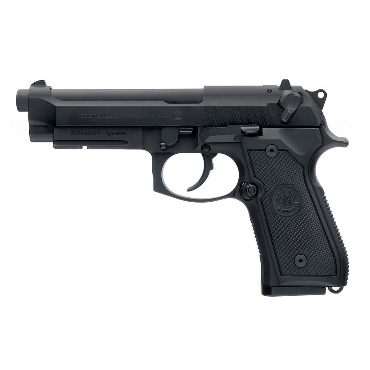 Beretta M9A1 9MM 4.9″ Barrel Semi-Automatic Pistol JS92M9A1M