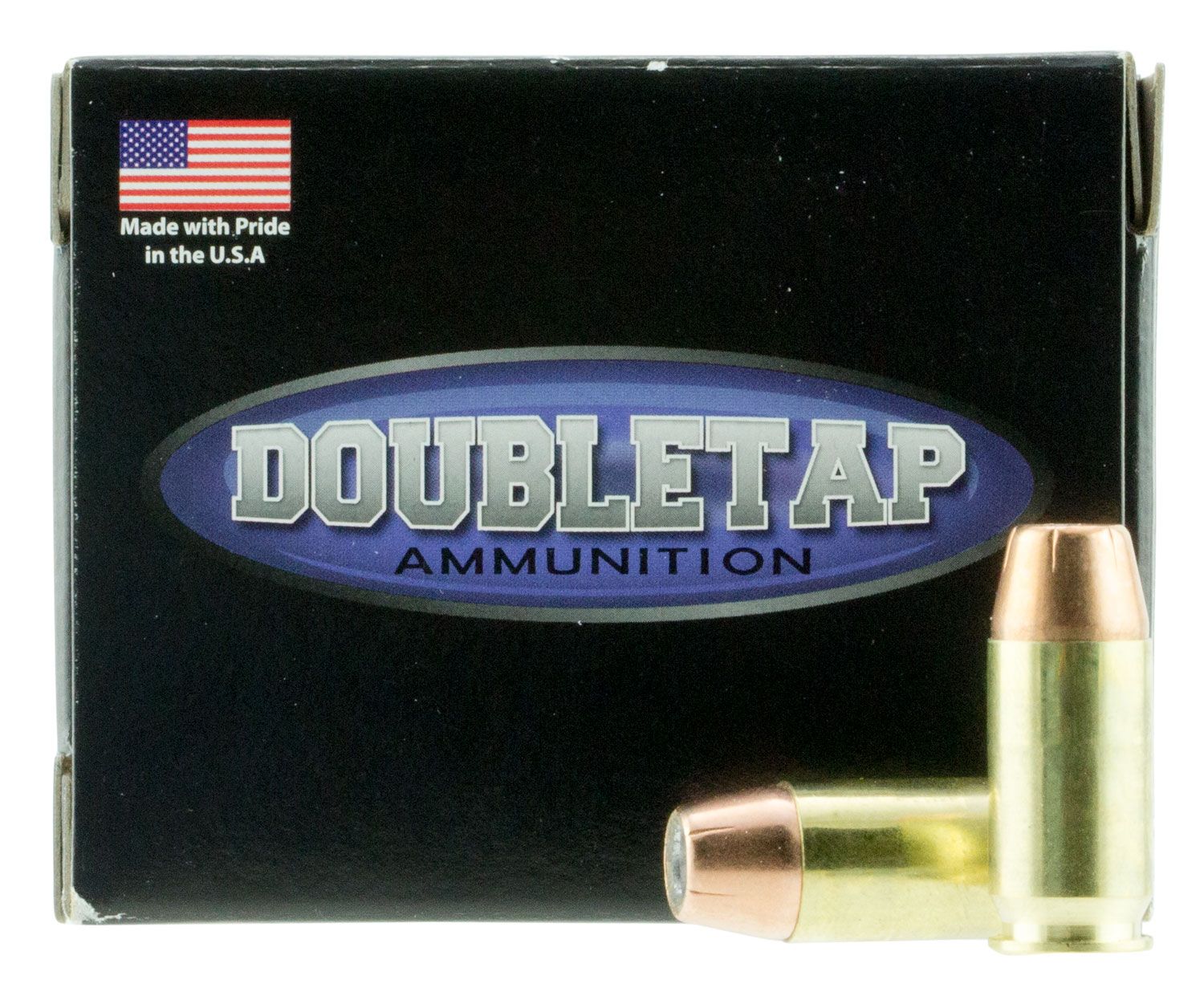 DoubleTap Home Defense Home Defense Pistol Ammunition 45A230CE, 45 ACP, Jacketed Hollow Point (JHP), 230GR, 1000fps, 20 Rd/bx