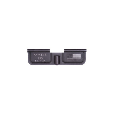 Spikes SED7002 Ejection Port Door USA/Flag - AR-15 Compatible,Black Phosphate Steel