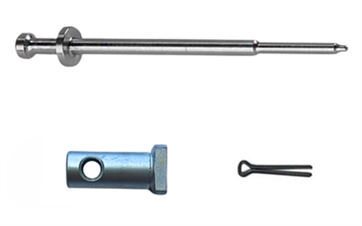 KAK Industry AR-15 Carrier Completion Kit, Chrome Finish, Silver, Includes Cam Pin, Firing Pin and Retaining Pin 304-1010-003