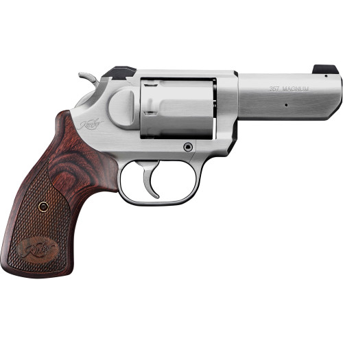 Kimber K6S DASA 357 Magnum, 3" Barrel, Stainless Steel, Rosewood Grip, 6rd