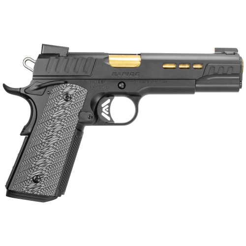 Kimber Rapide 10mm ACP, 5" Barrel, Black, WavZ G10 Grip, 8rd