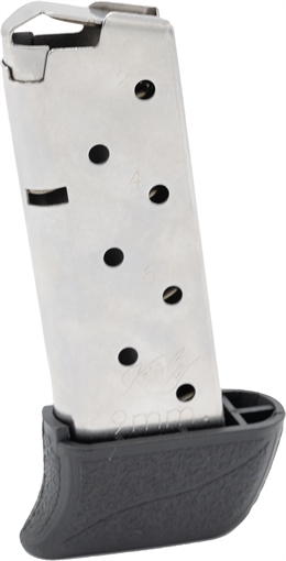 Kimber Mfg, Inc Micro 9 8rd Extended 9mm Luger Silver Stainless Steel 1200848A
