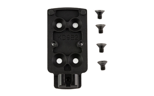 Kimber America Optic Plate, For Kimber KDS9c to Trijicon RMR Footprint, Includes Rear Sight, Matte Finish, Black 4200422