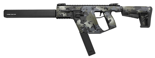 KRISS USA, Inc VECTOR CRB Gen 2, Semi-automatic Rifle, 9MM, 16" Threaded Barrel, 1:10 Twist, Cerakote Finish, MultiCam Black, 6 Position Adjustable Stock, Flip Up Sights, 40 Rounds, 1 Magazine KV90-CMCBLK20 KV90CMCBLK20