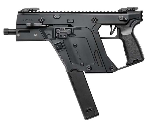 Kriss USA Vector SDP Gen3 45 ACP 30+1 5.50" Black Nitride Threaded Barrel, M-LOK Handguard, Black Picatinny Rail Receiver & Rear, Black Polymer Grip, Ambidextrous, Glock Mag Compatible KV453PBL00