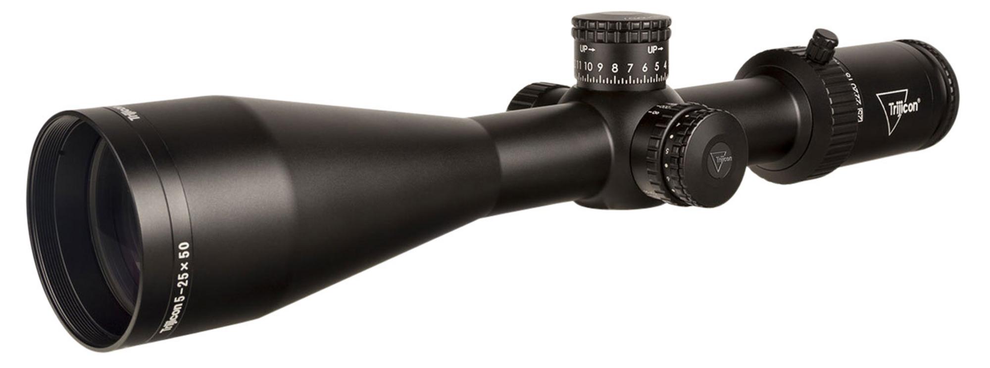 Trijicon Tenmile HX SFP Rifle Scope 3000010, 5-25x, 50mm Obj, 30mm Tube, Illuminated MOA Center Dot Reticle