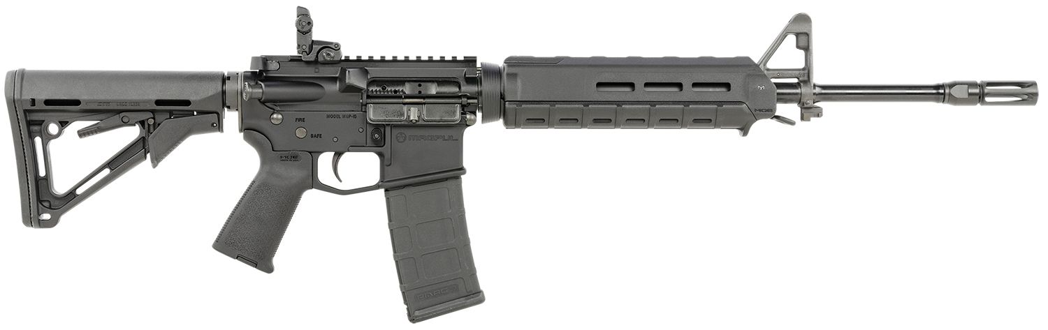 Smith and Wesson M&P15 Rifle 311053, 223 Remington/5.56 NATO, 16", Magpul MOE SL Black Stock, 30 Rds