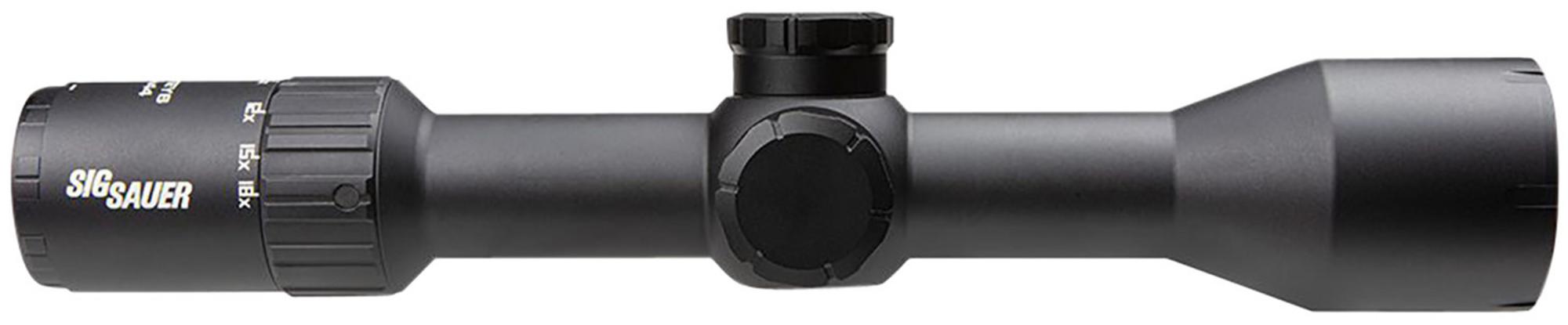 Sig Whiskey6 Rifle Scope SOW63111, 3-18x, 44mm Obj, 30mm Tube, Black, MOA Milling Hunter 2.0 Reticle
