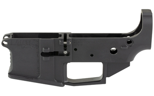 LanTac USA LLC Raven Billet AR-15 Lower Receiver, Anodized Finish, Black LA00267