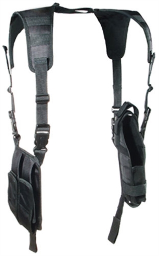 UTG HOLSTER LE VERTICAL SHOULDER HOLSTER BLACK PVCH175B