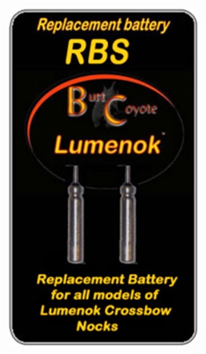 Lumenok Lumenok Replacement Batteries For Bolt Ends 2 pk. RBS