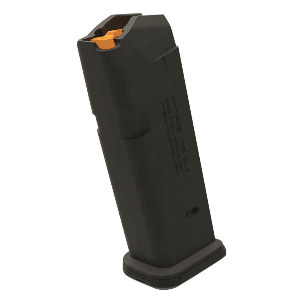 Magpul PMAG 15 GL9 15rd 9mm Fits Glock G19 Pistols Magazine #MAG550-BLK