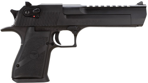 Magnum Research Desert Eagle 357 Magnum, 6" Barrel, Black, Rubber Grip, 9rd