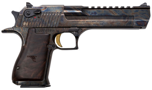 Magnum Research Desert Eagle Mark XIX 357 Magnum, 6" Barrel, Case Hardened, Walnut Grip, 9rd