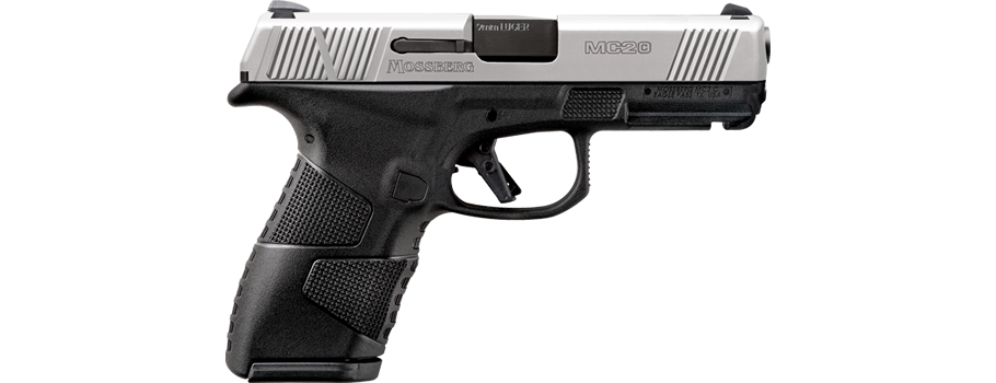 Mossberg MC2c Compact 9mm 3.9″ Barrel Two-Tone Stainless Semi-Automatic Pistol #89020