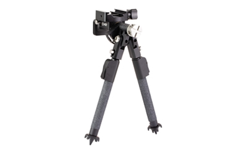 MDT CKYE-Pod Gen2, Bipod, PRS Single Pull Short Legs, Height Adjustable, Tension Adjustment Knob, BTC Mount for ARCA Attach, Spiked Feet, Hard Coat Anodized Finish, Black, Aluminum Construction 106291-BLK
