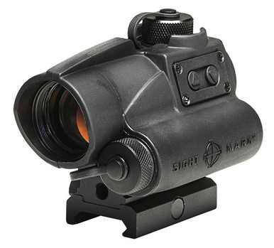 Sightmark Wolverine CSR 1x23 Red Dot - 4 MOA Red Dot Reticle, Black