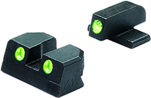 MEPROLIGHT NIGHT SIGHT FIXED SET GREEN/GREEN SPRINGFIELD XD ML11410G