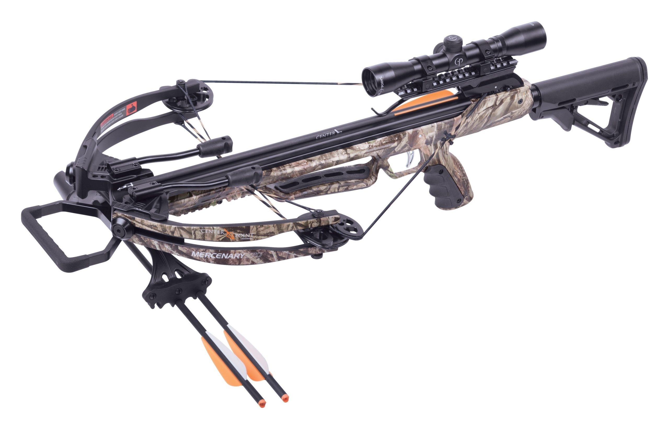 CenterPoint Mercenary 370 175lb Draw Weight 370FPS Crossbow Package