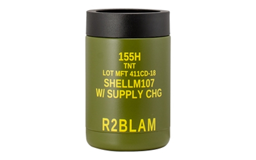 Mission First Tactical Mission First Tactical, M107 155 Howitzer Can Cooler, 12 oz, Green DM107-CAN