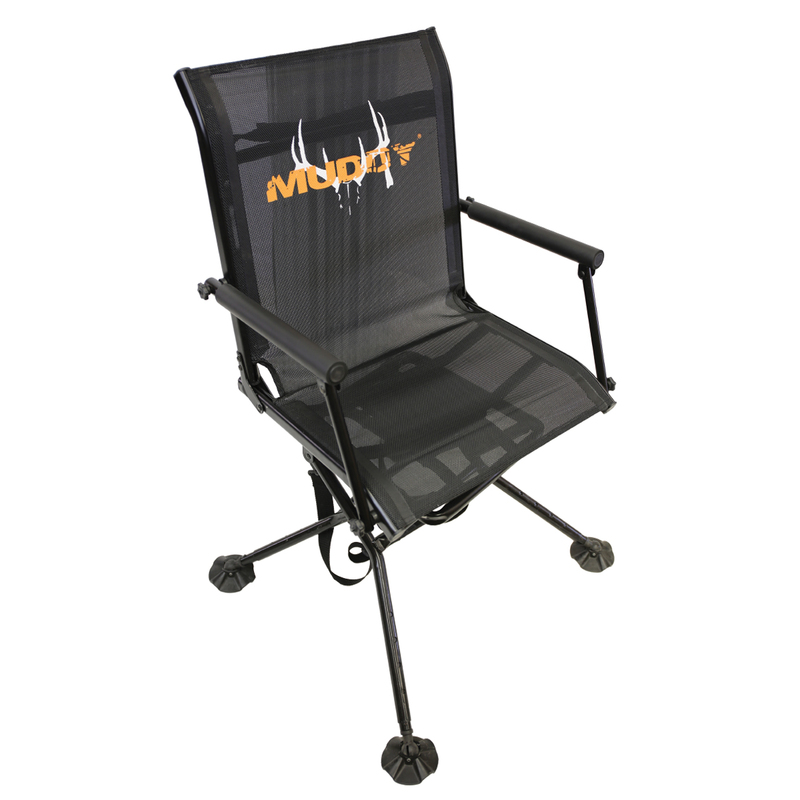Muddy Outdoors Swivel-Ease XT Ground Seat w/Adjustable Legs #MUD-MGS400AL