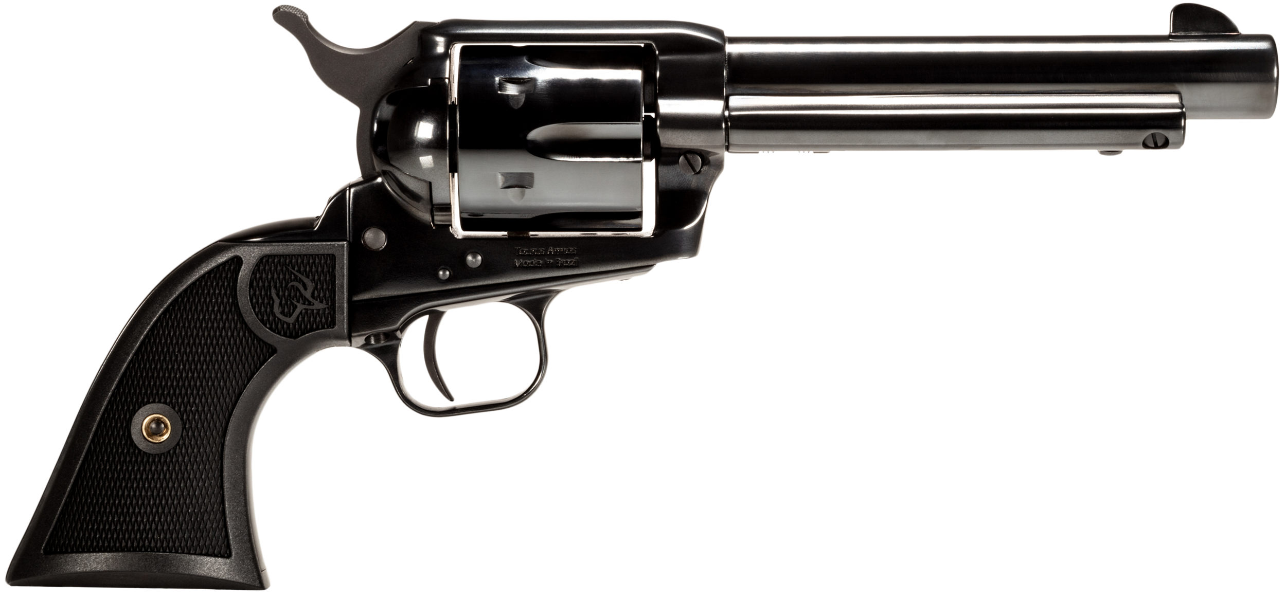 Taurus Deputy Revolver 2D35751, 357 Mag, 5.50", Black Polymer Grips, Polished Black Finish, 6rd