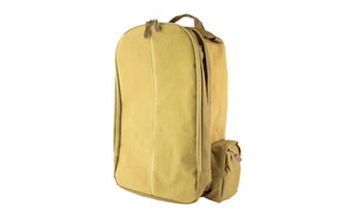 NcSTAR Patch, Backpack, 18"x14"x3" Main Compartment with Hydration Compartment, Tan, Large Secondary Compartment, Small Side Zip Pocket, Small Draw Cord Side Pouch, 17"x11" Soft Loop Surface for Hook Backed Patches CBPB3052T