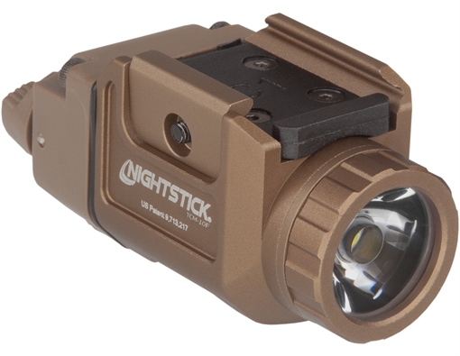NIGHTSTICK COMPACT HANDGUN LIGHT 1 CR123 FLAT DARK EARTH TCM-10F TCM10F