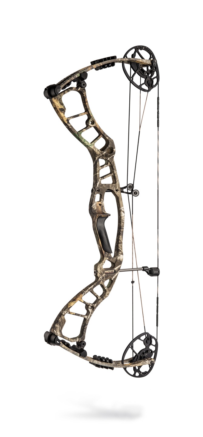 Hoyt Nitrux Compound Bow 333 FPS Axle-To-Axle 31-1/2" Brace Height 6-1/2" Draw Lengths 24"-27" 27"-30"