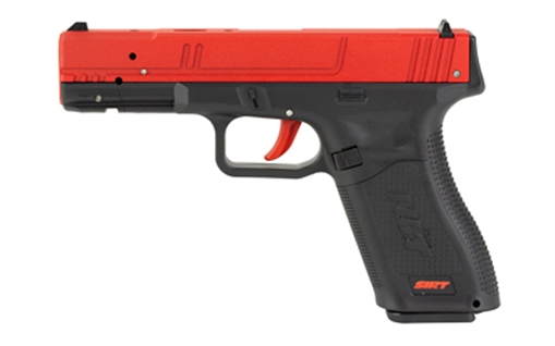 NextLevel Training SIRT 115 PRO, Laser Training Pistol, Glock 17 Size, Black and Red, Polymer, Red Take Up Laser, Green Shot Indicator Laser, Inert Dual Training Pistol with Functional Features, Includes Sights, One Adjustment Weight Magazine 01-115-S2G000