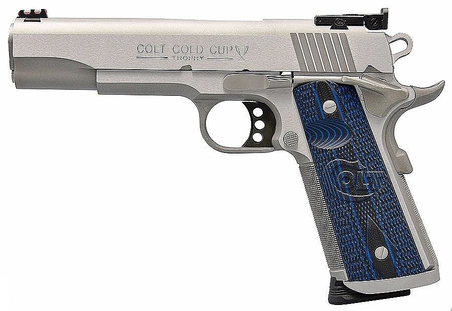 Colt Gold Cup Series Gold Cup Trophy 9MM 5" Stainless Semi-Automatic Pistol #O5072XE