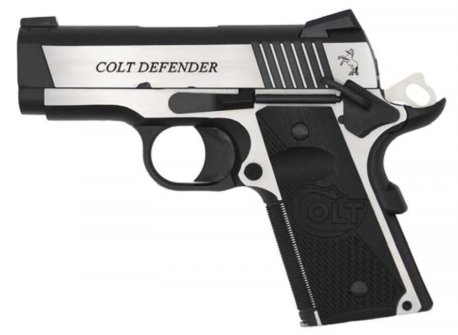 Colt Combat Elite Series Combat Elite Defender 9MM 3" TT Elite Two Tone Semi-Automatic Pistol #O7082CE