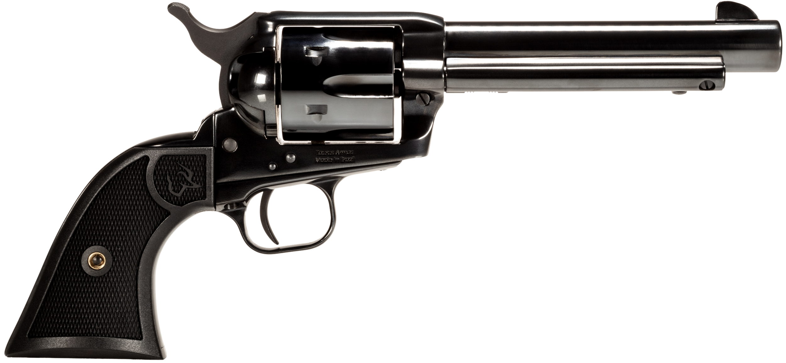 Taurus Deputy 2D4551, 45 Colt, 5.50", Black Polymer Grips, Polished Black Finish, 6rd