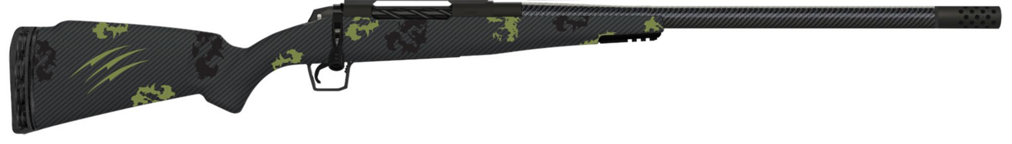 Fierce CT Rogue Bolt Action Rifle TROG300WIN22BF, 300 Win Mag, 22" Threaded, Forest Camo Stock, 3 Rds