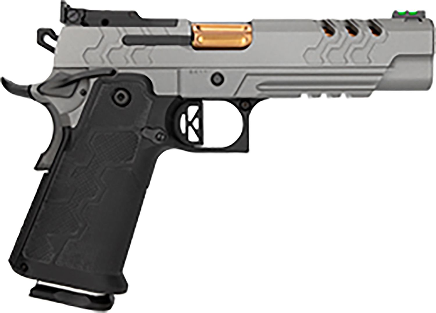 Kimber 2K11 Target Optic Ready Pistol 3500061, 9mm Luger, 5in, MJD Black Grip Module, Matte Kim Pro Graphite Finish, 10 Rds