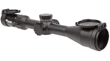 Sig Sauer Whiskey 4 2.5-10X42mm Rifle Scope -30mm Main, Second Focal Plane, Quadplex Reticle, 42mm Objective, Black