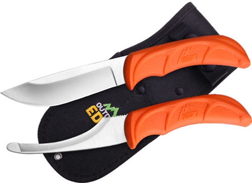 OUTDOOR EDGE JAEGERPAIR SKINNER/GUTTING KNIFE COMBO 6 PER SLEEVE JR-1C JR1C