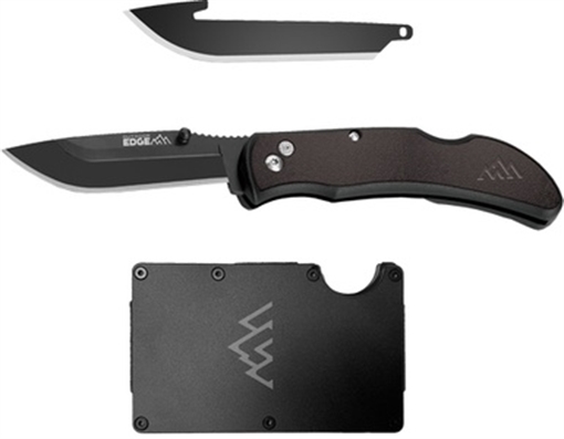 Outdoor Edge Outdoor Edge 3"" Razor Carry + Wallet (2 Blades) P24RX30WL-2C P24RX30WL2C