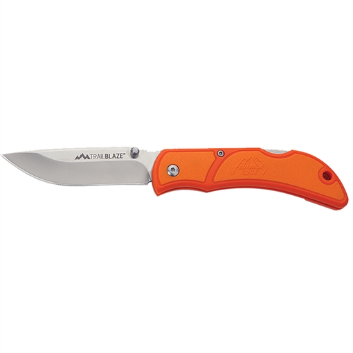 OUTDOOR EDGE 3.3 IN TRAILBLAZE FOLDER ORANGE 4 PER CASE ( BLISTERPACK ) TB-33C