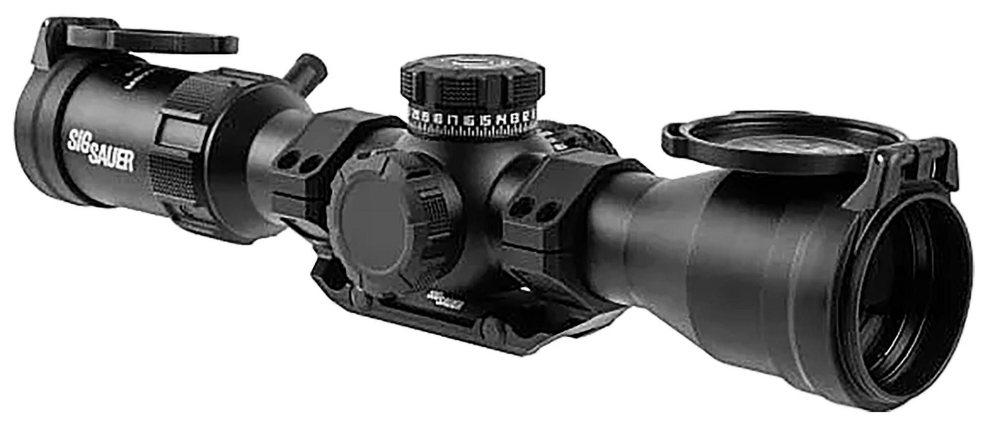 SigTango MSR Rifle Scope SOTM63001, 3-18x, 50mm Obj, 34mm Tube, Black, Illuminated MRAD Milling 2.0 Reticle