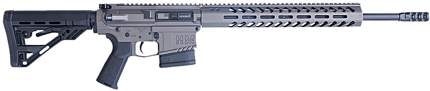HM Defense Avenger Rifle HM1065, 6.5 Creedmoor, 20", Black Synthetic Mil-Spec HM Stock, 10 Rds