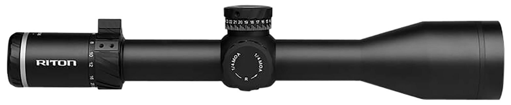 Riton Conquer Scope 7C432AFI23, 4-32x, 56mm Obj, 34mm Tube, Black, Illuminated MOR Reticle