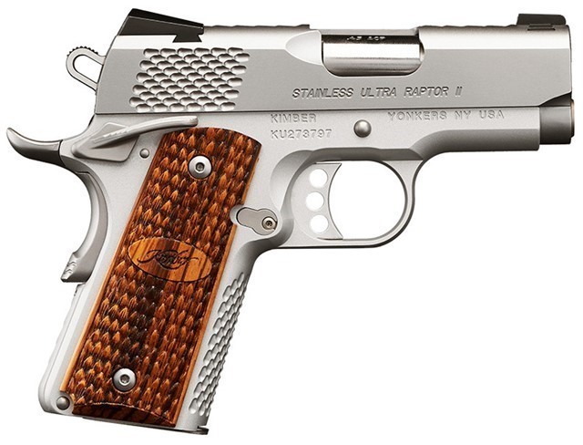 Kimber Stainless Ultra Raptor II 9mm 1911 Officers Model 3200374
